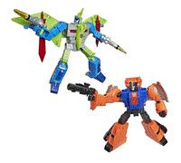Transformers Age of The Primes, G2 Dinobot Swoop et G2 Dinobot Sludge, figurines convertibles classe leader de 21,5 cm, jouets robots, à partir de 8 ans
