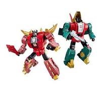 Transformers Age of the Primes Leader Class - Figurines G2 Universe Dinobots Snarl & Slug 19 cm
