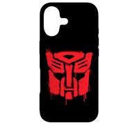 Transformers Autobot Graffiti Drippy Big Face Portrait Coque pour iPhone 17