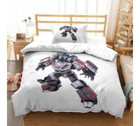 Transformers Autobot Impression En D Parure De Couette Avec Fermeture Eclair Housse De Couette Respirante£¬Pour Tout Le Monde£¬Robot Movie Housse De Cou
