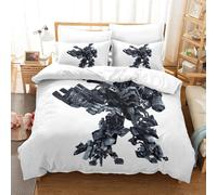 Transformers Autobot Impression En D Parure De Couette Avec Fermeture Eclair Housse De Couette Respirante£¬Pour Tout Le Monde£¬Robot Movie Housse De Cou