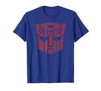 Transformers Autobots Classic Distressed Logo T-Shirt, Homme, Bleu Royal, M