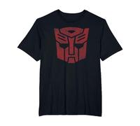 Transformers Autobots Classic Distressed Logo T-Shirt, Homme Grandes Tailles, Noir, 4X Tall