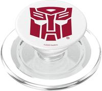 Transformers Autobots Red Outline Robot Logo PopSockets PopGrip pour MagSafe