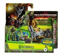 Transformers Beast Alliance : Scourge 2 en 1, Robot transformable en Camion - Figurine, Vehicule - Set Jouet Action + Carte