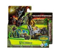 Transformers Beast Alliance : Scourge 2 en 1, Robot transformable en Camion - Figurine, Vehicule - Set Jouet Action + Carte