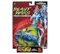 Hasbro - Figurine Maximal Cybershark Beats Wars Transformers 12 cm, Multicolore, Unique (136338)