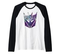 Transformers Big Chest Decepticon Insignia Manche Raglan