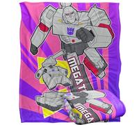 Transformers Big Megatron Plaid Ultra Doux au Toucher Soyeux - 152 x 127 cm