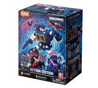 BLOKEES - Transformers Action Edition 03 : Soundwave - Maquette Robot Transformers à Assembler 327 Pièces - 20cm - Figurine Articulée - Model Kit Licence Officielle - 14 Ans +