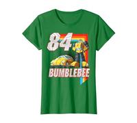 Transformers Bumblebee 84 Retro T-Shirt, Femme, Vert Kelly, M