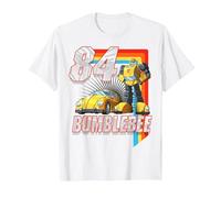 Transformers Bumblebee 84 Retro T-Shirt, Homme, Blanc, M