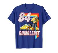 Transformers Bumblebee 84 Retro T-Shirt, Homme, Bleu Royal, M