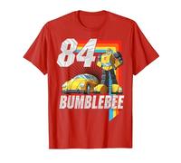 Transformers Bumblebee 84 Retro T-Shirt, Homme, Rouge, M