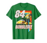 Transformers Bumblebee 84 Retro T-Shirt, Homme, Vert Kelly, M