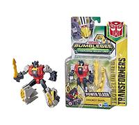 Transformers Bumblebee Cyberverse Adventures Dinobots Unite Action Attackers Warrior Dinobot Snarl Figurine d'action 13,5 cm