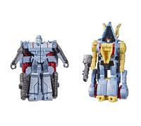 Transformers Bumblebee Cyberverse Adventures Dinobots Unite Toys Dino Combiners Slugtron Lot de 2 figurines d'action 6 ans et plus 4,5 pouces