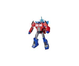 Transformers Bumblebee Cyberverse Adventures - Robot electronique Officer Optimus Prime 25 cm - Jouet transformable 2 en 1