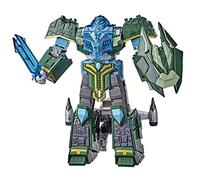 Transformers Bumblebee Cyberverse Adventures Ultimate Iaconus Figurine d'action Energon Armour, à partir de 6 Ans, 22,5 cm, Noir