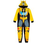Transformers Bumblebee Surpyjama Garcon | Grenouillere Enfant | Pyjama Combinaison Enfant | Jaune 3-4 Ans