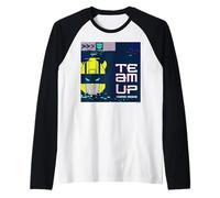 Transformers Bumblebee Team Up Manche Raglan
