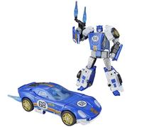 Transformers Collaborative Hot Wheels® x, Figurine El Segundo Coupe eluxe de 12,5 cm, Conversion à Voiture de Course, dès 8 Ans