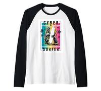 Transformers Cyber Surfer Manche Raglan