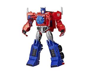Transformers Cyberverse - Robot Action Optimus Prime Camion 25cm - Jouet Transformable 2 en 1