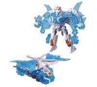 Transformers CYBERWORLD Energon Surge Cyber Changers en Armure, Figurine Autobot Ratchet, Conversion Rapide au Mode hélicoptère, Robot Jouet pour Enfants, dès 6 Ans