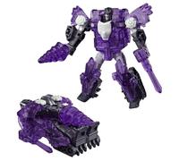 Transformers CYBERWORLD Energon Surge Cyber Changers en Armure, Figurine Megatron, Conversion Rapide au Mode Char d'assaut, Robot Jouet pour Enfants, dès 6 Ans