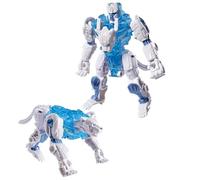 Transformers CYBERWORLD Energon Surge Cyber Changers, Figurine Cheetor de 10 cm, Conversion Rapide au Mode Animal, Robot Jouet, dès 6 Ans