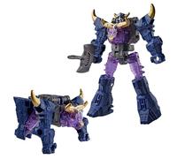 Transformers CYBERWORLD Energon Surge Cyber Changers, Figurine Megatron de 10 cm, Conversion Rapide au Mode Animal, Robot Jouet pour Enfants, dès 6 Ans