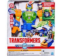 Transformers Cyberworld Scorponok Strike Battle Set Cyber and Sting Taille unique Male