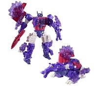 Transformers CYBERWORLD Ultimate Cyber Changers Energon Surge, Figurine Shockwave, Conversion Rapide au Mode Dinosaure, Robot Jouet pour Enfants, dès 6 Ans