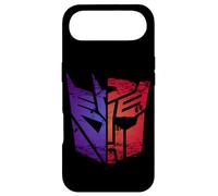 Transformers Decepticon Autobot Distressed Split Retro Logo Coque pour iPhone Air