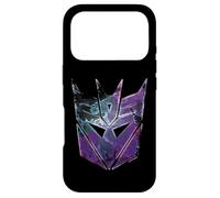Transformers Decepticon Big Face Retro Badge Coque pour iPhone 17 Pro