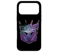 Transformers Decepticon Big Face Retro Badge Coque pour iPhone 17 Pro Max
