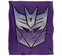 Transformers Decepticon Shine Plaid Ultra Doux au Toucher Soyeux - 91 x 147 cm