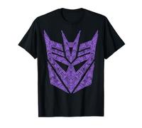 Transformers Decepticons Purple Icon Filled Logo T-Shirt