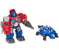 Transformers Dinobot Adventures - F3110 - Figurine + dinobots - Optimus prime - 13cm