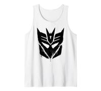 Transformers Drippy Graffiti Big Chest Decepticon Insignia Débardeur