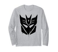 Transformers Drippy Graffiti Big Chest Decepticon Insignia Manche Longue