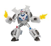 Transformers EarthSpark Deluxe Class Prowl Figurine Robot 12,7 cm, se transforme en 12 étapes, Jouets interactifs pour garçons pour Filles à partir de 6 Ans