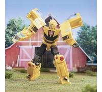 Transformers EarthSpark, Figurine Bumblebee eluxe de 12,5 cm, Jouet Robot pour Enfants, à partir de 6 Ans