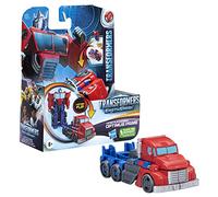 Transformers Earthspark, Figurine Optimus Prime 1-Step Flip Changer de 10 cm, à partir de 6 Ans
