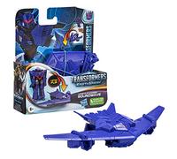 Transformers Earthspark, Figurine Soundwave Flip Changer 1 étape de 10 cm, à partir de 6 Ans