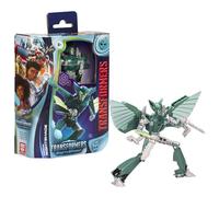Transformers Earthspark Terran Nightshade Deluxe Class Figure Argenté