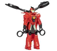 Transformers Earthspark, Figurine Terran Twitch 1-Step Flip Changer de 10 cm, à partir de 6 Ans