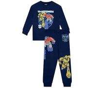 Transformers Ensemble Jogging Garçon | Optimus Prime Pull Et Jogging | Bumblebee Survêtement Enfant | Bleu 3-4 Ans