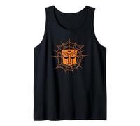 Transformers Evergreen Halloween Autobot Emblem Spiderweb Débardeur
